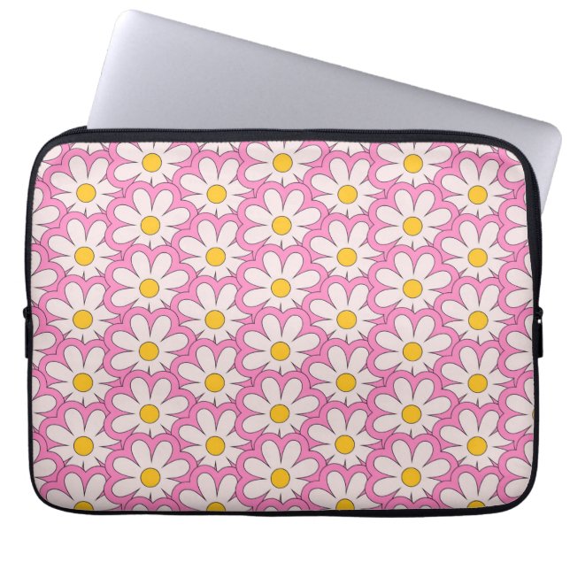 Housse Pour Ordinateur Portable Fleur (Devant)