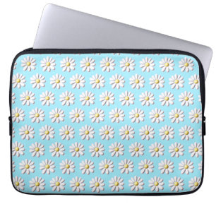 Housse Pour Ordinateur Portable Fleur marguerite 3D