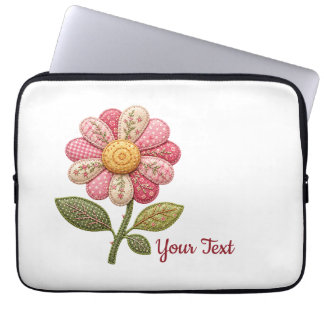 Housse Pour Ordinateur Portable Fleur patchwork dans le style country
