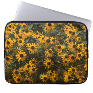 Housse Pour Ordinateur Portable Fleurs de Rudbeckia, Floral, Photographie