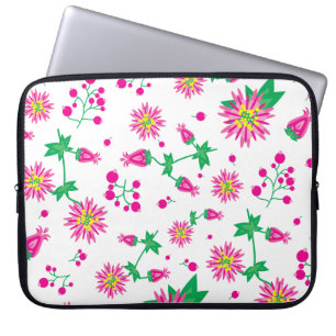Housse Pour Ordinateur Portable Fleurs et baies