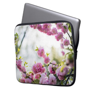 Housse Pour Ordinateur Portable fleurs roses agréables