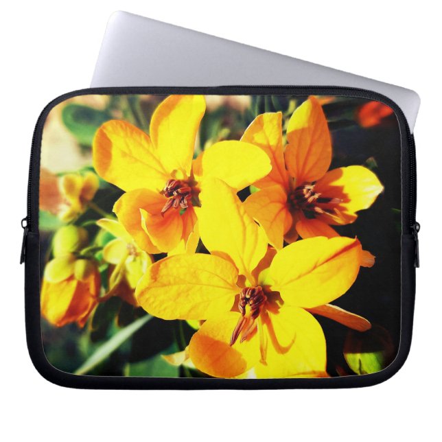 Housse Pour Ordinateur Portable Fleurs vives (Devant)