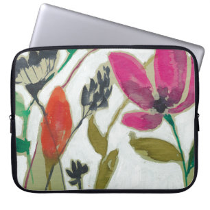 Housse Pour Ordinateur Portable Fleurs vives