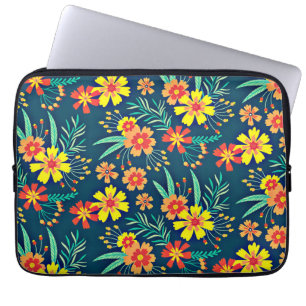 Housse Pour Ordinateur Portable Floral Arrière - plan Belle conception-46566
