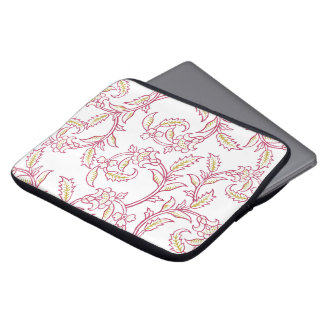 Housse Pour Ordinateur Portable Floral Pattern Laptop Sleeve – Modern Aesthetic Pr