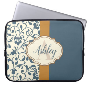 Housse Pour Ordinateur Portable Floral vintage