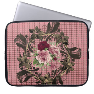Housse Pour Ordinateur Portable Flore à manches d'ordinateur portable