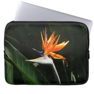 Housse Pour Ordinateur Portable Flower tropical orange paradise