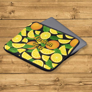 Housse Pour Ordinateur Portable Fond Orange