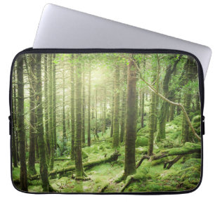 Housse Pour Ordinateur Portable Forêt en parc national Kerry, Irlande de