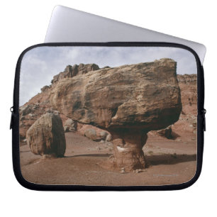 Housse Pour Ordinateur Portable Formations de roche en canyon de marbre, Utah