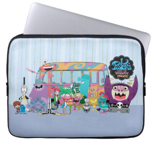 Housse Pour Ordinateur Portable Foster's Home for Imaginary Friends Bus scolaire