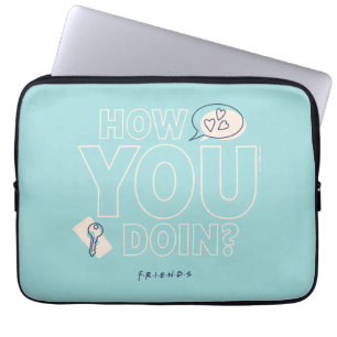Housse Pour Ordinateur Portable FRIENDS™ Comment vas-tu ?