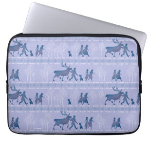 Housse Pour Ordinateur Portable Froid 2 : Anna, Elsa, & Friends Winter Motif