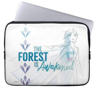 Housse Pour Ordinateur Portable Frozen 2 : La Forêt Est Éveillée