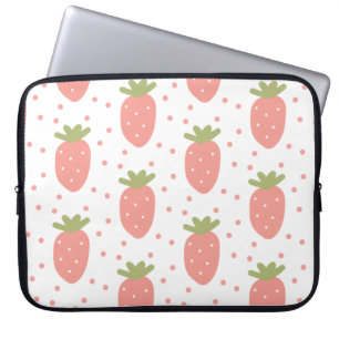 Housse Pour Ordinateur Portable Fruits fraises arrière - plan