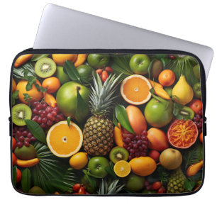Housse Pour Ordinateur Portable Fruits tropicaux