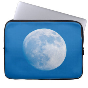 Housse Pour Ordinateur Portable Full Moon Over The City Of Montreal