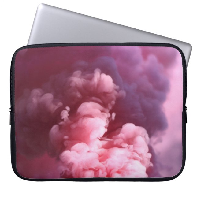 Housse Pour Ordinateur Portable Fumée rose (Devant)