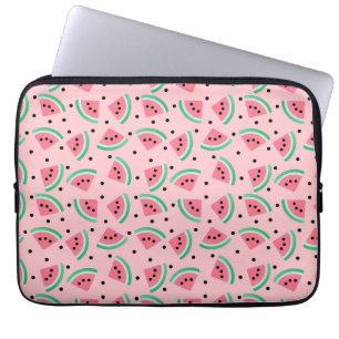 Housse Pour Ordinateur Portable Fun Watermelon Slice Motif Summer Vibes