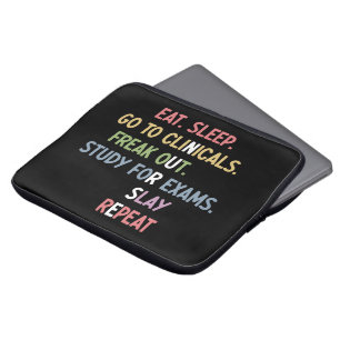 Housse Pour Ordinateur Portable Funny Nurse School Student Future Nurse Cadfts