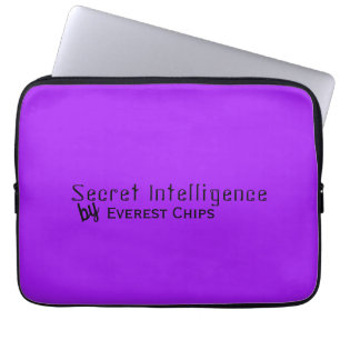 Housse Pour Ordinateur Portable Funny personnel sur violet brillant