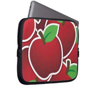 Housse Pour Ordinateur Portable Funy red apples