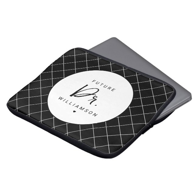 Housse Pour Ordinateur Portable Futur médecin | Doctorant Médicale School (Devant haut)
