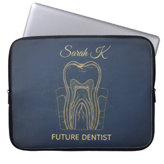 Housse Pour Ordinateur Portable Future Dentist | Vintage Anatomical Tooth Dental S
