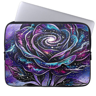 Housse Pour Ordinateur Portable Galaxie Céleste Rose Nébuleuse en Spirale Produit 
