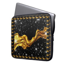Galaxie Opulente Liquide Or Noir Monochrome Achemp