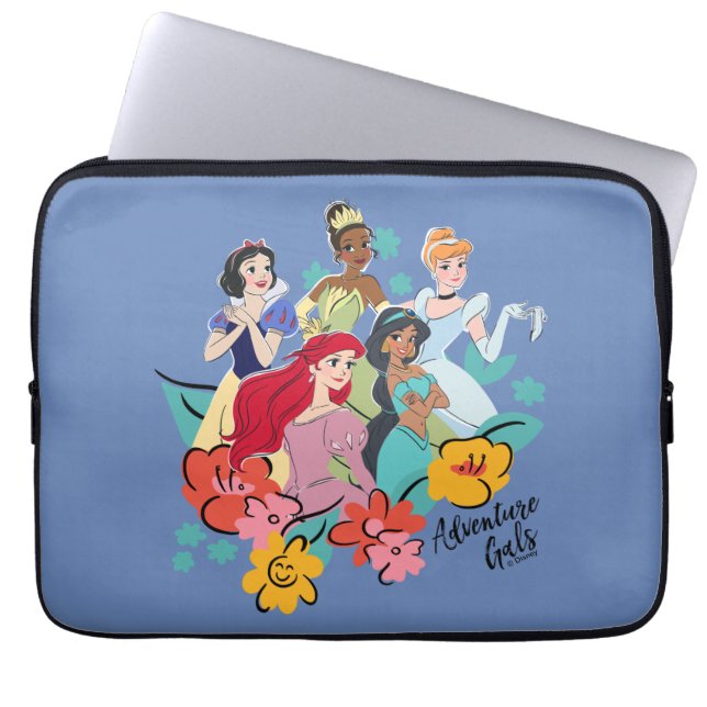 Housse Pour Ordinateur Portable Gals d'aventure Disney Princess (Devant)