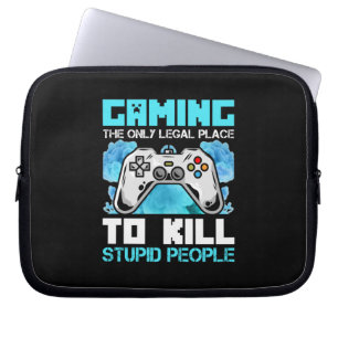 Housse Pour Ordinateur Portable Gamer Art Jeu Les Seuls Lieux Juridiques