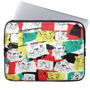 Housse Pour Ordinateur Portable Garde de Lion Motif des expressions Kion