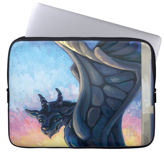 Housse Pour Ordinateur Portable Gargoyle Guardian (Devant)
