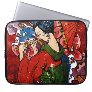 Housse Pour Ordinateur Portable Geisha