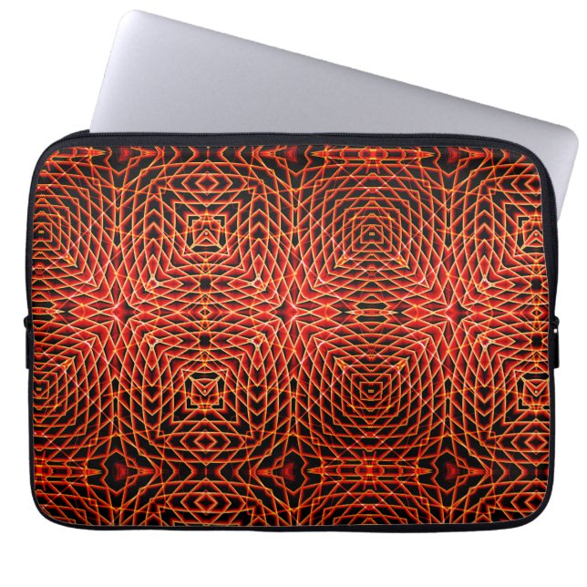 Housse Pour Ordinateur Portable GEOMETRIC Line Pattern (Devant)