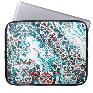 Housse Pour Ordinateur Portable Géométrie texture répétition motif classique abstr