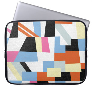 Housse Pour Ordinateur Portable Géométrique créative : conception Motif de longueu