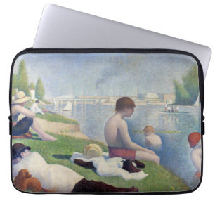 Housse Pour Ordinateur Portable Georges Seurat - Les Baigneurs à Asnières