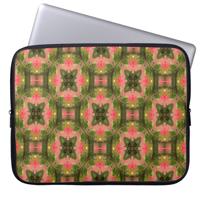 Housse Pour Ordinateur Portable Géranium Delights... (Devant)