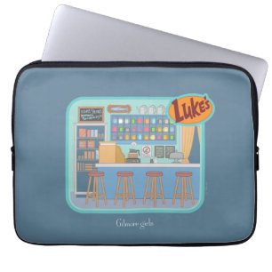 Housse Pour Ordinateur Portable Gilmore Girls   Luke's Diner Graphic