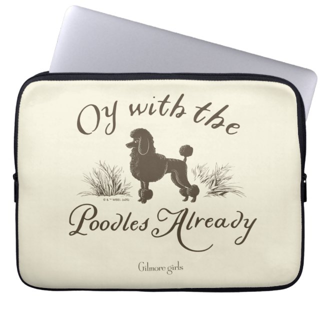 Housse Pour Ordinateur Portable Gilmore Girls | Oy With the PoodlesDesign (Devant)