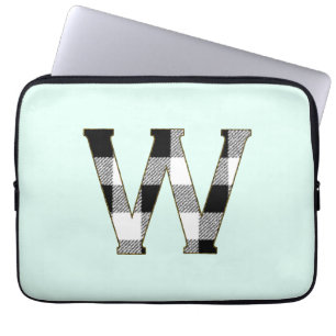 Housse Pour Ordinateur Portable Gingham Check W