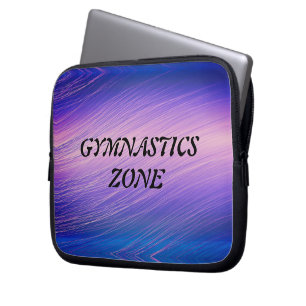 Housse Pour Ordinateur Portable Girls Gymnastique Zone Gymnast Rainbow Sparkle