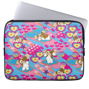 Housse Pour Ordinateur Portable Gizmo Pink Peace & Love Motif