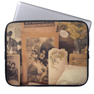 Housse Pour Ordinateur Portable Glamour nostalgique : Portraits russes Vintages.