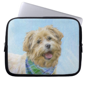 Housse Pour Ordinateur Portable Glen of Imaal Terrier Peinture - Art original Chie