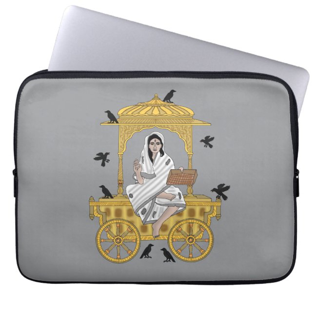 Housse Pour Ordinateur Portable Goddess Dhumavati  (Devant)